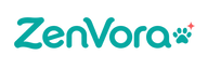 Create a professional, colorful standalone logo for the Spanish pet-memory and pet-accessories brand